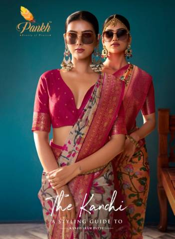 The Kanchi By Pankh Designer Digital Printed Saree Collection
